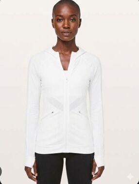 Lululemon Ventilate Jacket White size 10